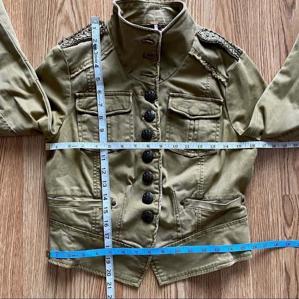 𝅺Free People Shrunken Officer Jacket - Picture 14 of 15